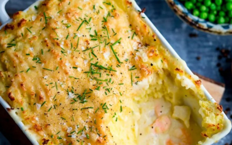 Slow Cooker Fish Pie