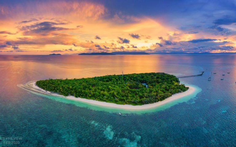 The Serenity of Green Island Beach